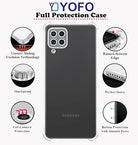 YOFO Transparent Back Cover for Samsung Galaxy M33 (5G)