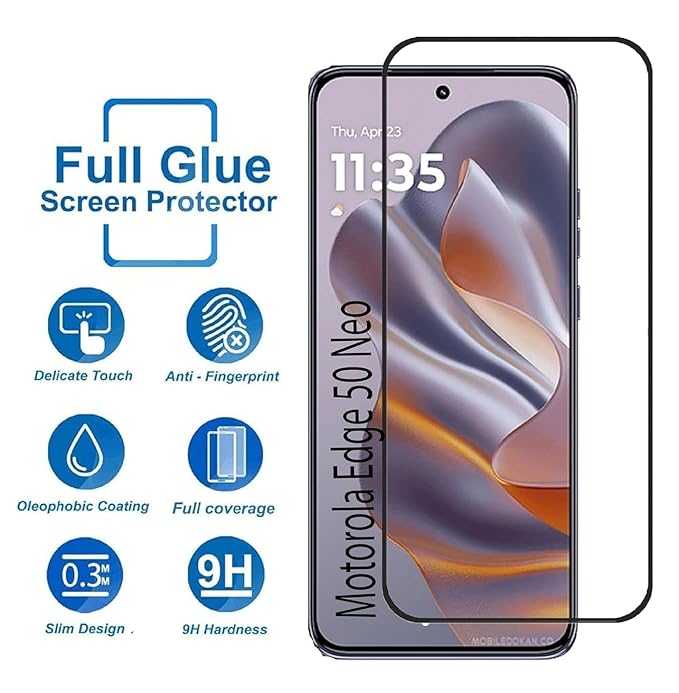 Edge to Edge Tempered Glass for MOTO EDGE 50 NEO (330Ab)