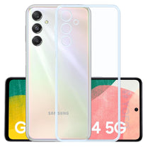 YOFO Back Cover for Samsung Galaxy M34 (5G) 2.0 MM (Flexible|Silicone|Transparent|Full Camera Protection)