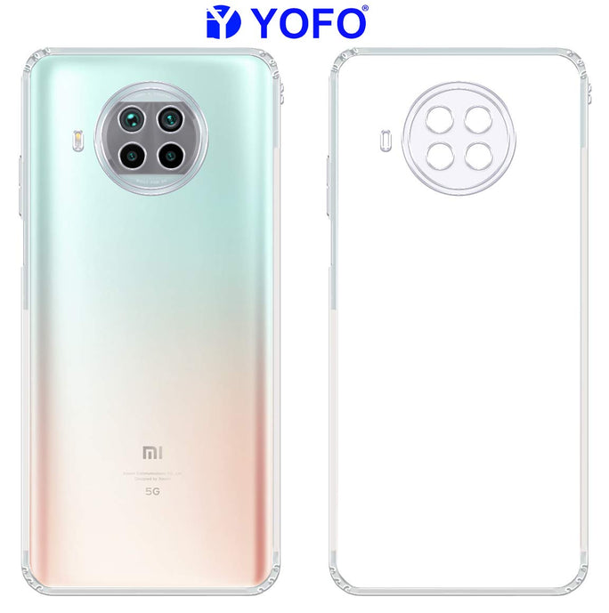 YOFO Transparent Back Cover for Xiaomi Mi 10i