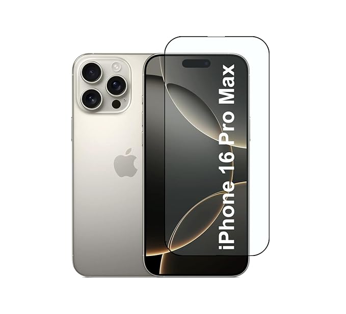 Edge to Edge Tempered Glass for iPhone 16 Pro Max
