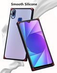 YOFO Square Smoke Back Cover for Vivo Y95