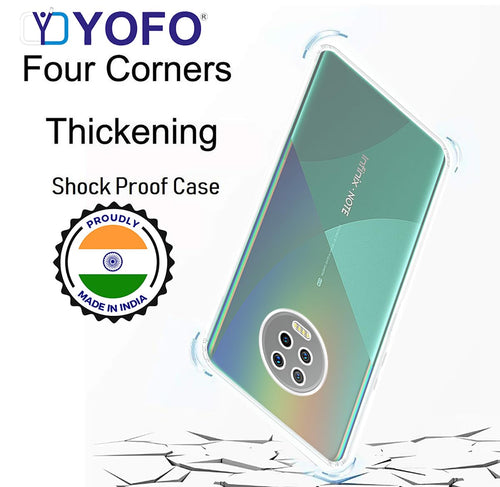 YOFO Silicon Back Cover Case for Infinix Note 7