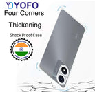 YOFO Silicon Back Cover Case for Vivo Y02s