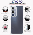 YOFO Transparent Back Cover for Vivo Y29 (5G) / Y19s (4G)