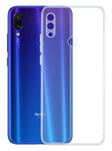 YOFO Silicone Transparent Back Cover for MI Redmi Note 7 Pro/Note 7 / Note 7S