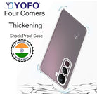 YOFO Silicon Back Cover Case for Vivo Y400 Pro (5G)