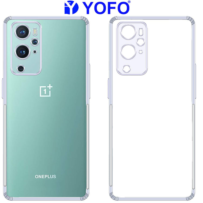 YOFO Transparent Back Cover for OnePlus 9 Pro