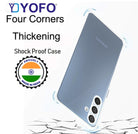 YOFO Transparent Back Cover for Samsung Galaxy F15 / M15 (5G)
