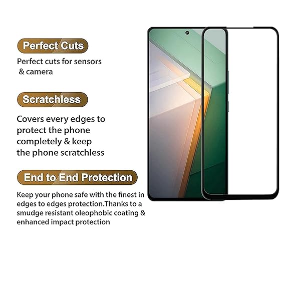 Edge to Edge Tempered Glass for Vivo IQOO 11