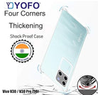 YOFO Transparent Back Cover for Vivo V30 / Vivo V30 Pro (5G)