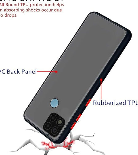 YOFO Smoke Back Cover for Poco C31