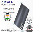 YOFO Transparent Back Cover for OnePlus Nord CE (5G)