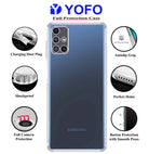 YOFO Silicon Back Cover Case for Samsung M51 (4G)