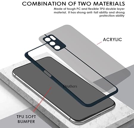 YOFO Smoke Back Cover for Oppo A16