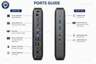 Lenovo Tiny Desktop PC Thin Client 𝗔𝗠𝗗 GX-212JC / 4GB RAM / 128GB SSD/Win 10 IoT Enterprise/MS Office Refurbished