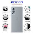 YOFO Transparent Back Cover for OnePlus Nord 2 (5G)