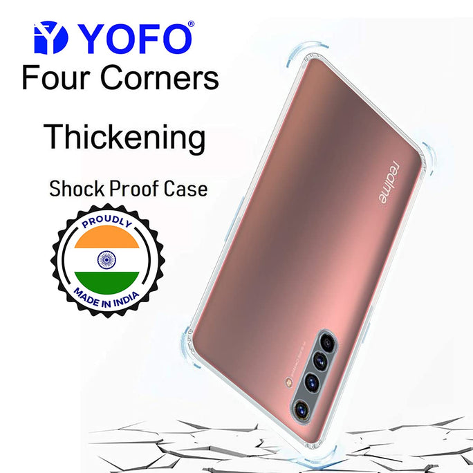 YOFO Transparent Back Cover for Realme X50 Pro