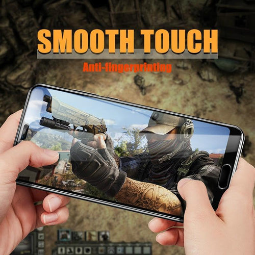 YOFO Curve Edge to Edge Full Screen Coverage Tempered Glass for " VIVO V30 / V30 PRO  "- Full Glue Gorilla Glass (Black)