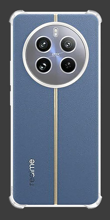 YOFO Transparent Back Cover for Realme 12 Pro / 12 Pro Plus