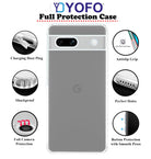 YOFO Transparent Back Cover for Google Pixel 7