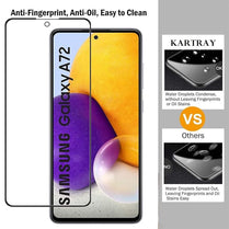 Edge to Edge Tempered Glass for Samsung A72 C/CUT