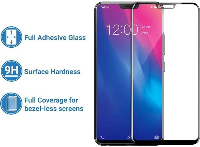 Edge to Edge Tempered Glass for Vivo V9 /V9 pro / V 9 Youth