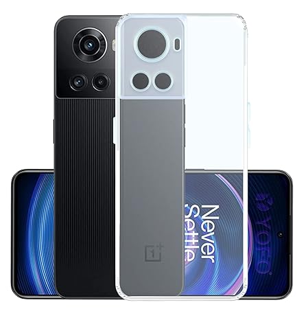 YOFO Transparent Back Cover for OnePlus 10R (5G)