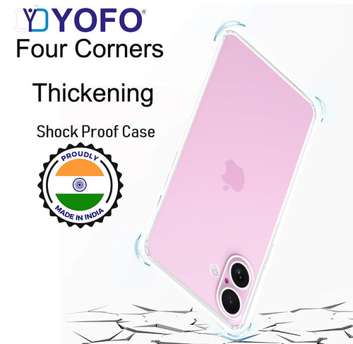 YOFO Silicon Back Cover Case for iPhone 17