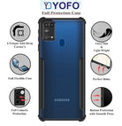 YOFO Shockproof Back Cover for SAMSUNG-A31