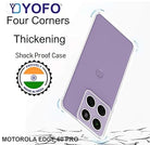 YOFO Silicon Back Cover for Motorola Edge 60 Pro (5G)