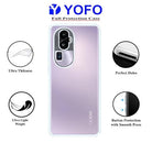 YOFO Back Cover for Oppo Reno 10 Pro Plus (5G) 2.0 MM (Flexible|Silicone|Transparent|Full Camera Protection)