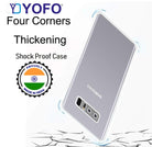 YOFO Silicon Back Cover Case for Samsung Galaxy Note 8 (Transparent) Camera Protection with Dust Plug (Copy)