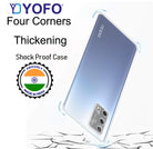 YOFO Transparent  Back Cover for Oppo F19 / F19s