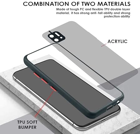 YOFO Smoke Back Cover for Oppo A 16K