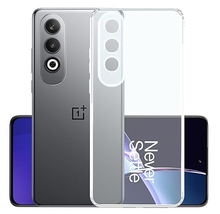 YOFO Transparent Back Cover for OnePlus Nord CE 4