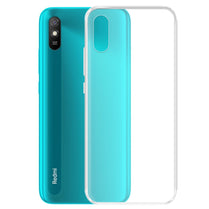 YOFO Silicone Soft & Flexible Back Phone Case for Xiaomi Redmi 9A / Redmi 9i / Redmi 9A Sport (Transparent)(SALE)
