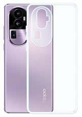 YOFO Back Cover for Oppo Reno 10 Pro Plus (5G) 2.0 MM (Flexible|Silicone|Transparent|Full Camera Protection)