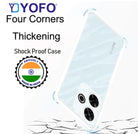 Silicon Back Cover Case for Redmi 13 (5G) / Poco M6 Plus (5G)