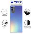 YOFO Back Cover for Oppo A55 (Silicone|Transparent|Camera Protection)
