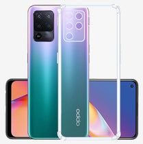 YOFO Back Cover for Oppo A94 / F19 Pro (Flexible|Shockproof|Silicone|Transparent|Camera Protection) (SALE)