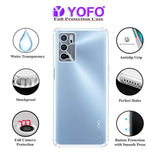 YOFO Back Cover for Oppo A16 (4G) (Flexible|Shockproof|Silicone|Transparent|Camera Protection)