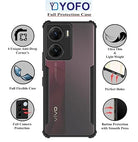 YOFO Shockproof Back Cover for Vivo V29E (5G)