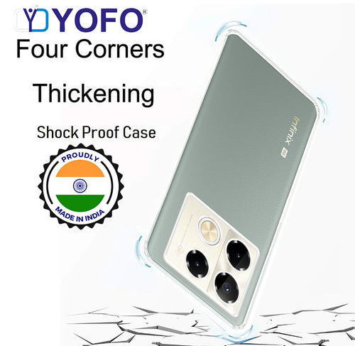 YOFO Silicon Back Cover Case for Infinix Note 40 Pro/Note 40 Pro Plus (5G)