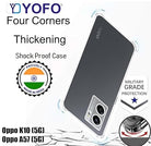 YOFO Transparent Back Cover for Oppo K10 (5G)