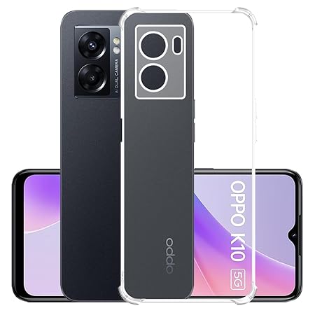 YOFO Transparent Back Cover for Oppo K10 (5G)