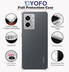 YOFO Transparent Back Cover for Oppo K10 (5G)