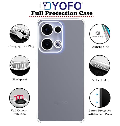 YOFO Silicon Back Cover  for Oppo Reno 13 (5G)