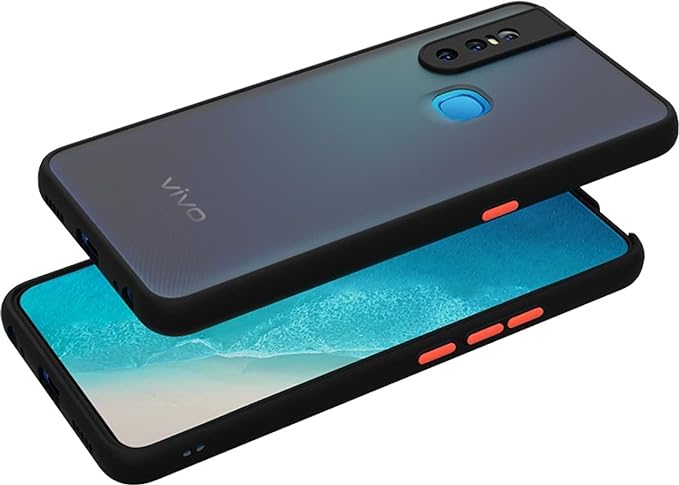 YOFO Smoke Back Cover for Vivo V15