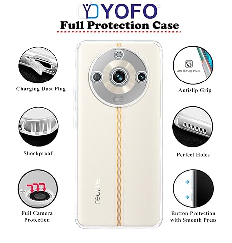 YOFO Back Cover for Realme 11 Pro / 11 Pro Plus (5G)